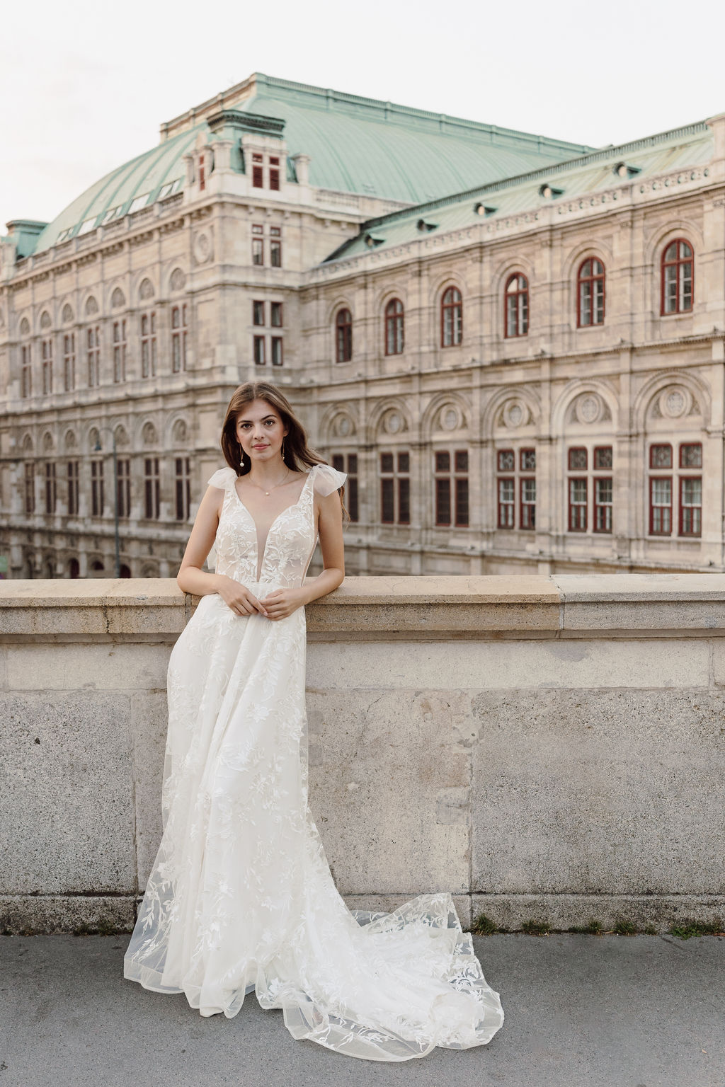 Tess Lace Wedding Dress by Maryke in Vienna