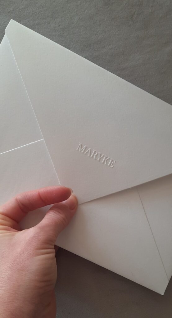 Maryke Bespoke Bridal Certificate of Authenticity