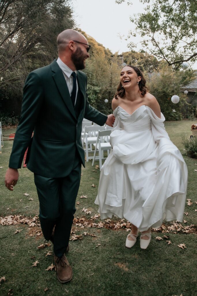 Maryke Custom Designed Wedding Dress With Sleeves